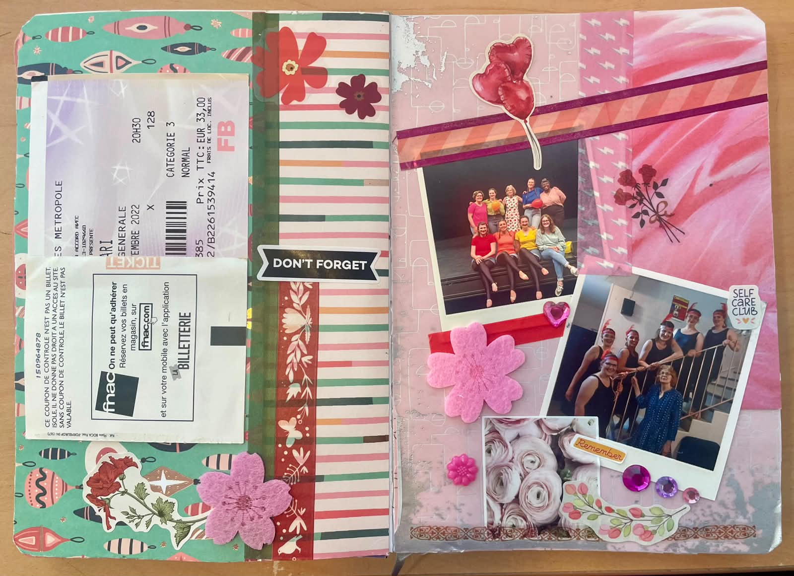 Atelier Scrapbooking sur les rêves